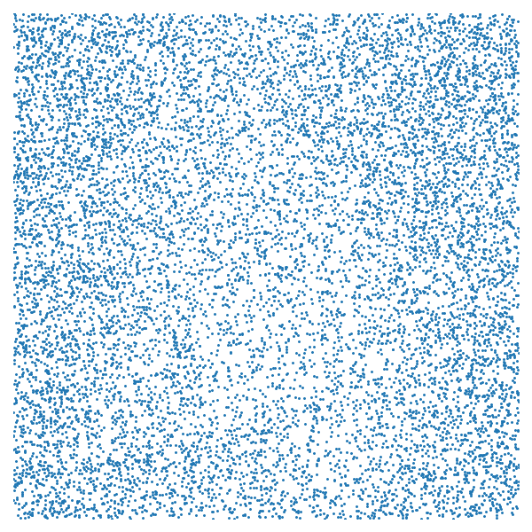Animated diffusion drawing