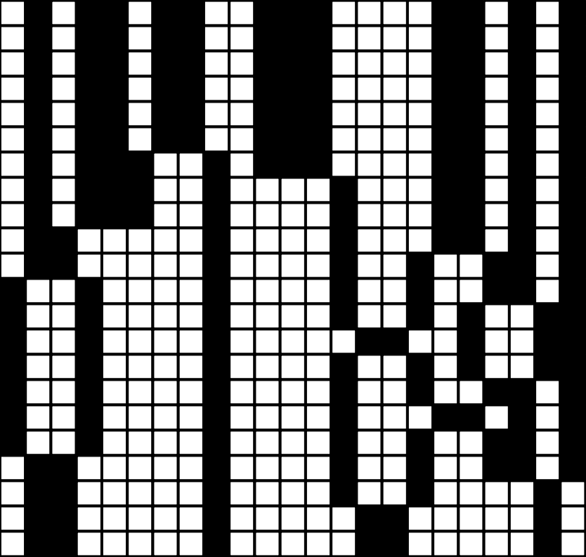 Constrained kinetics fragmentation visualization